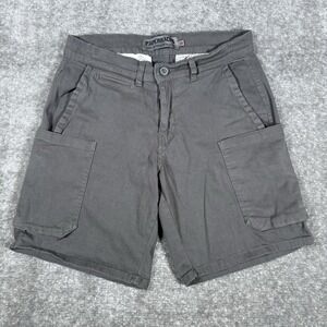 Paperbacks Shorts Men's 31 Gray Cargo Chino Preppy Casual Outdoors‎